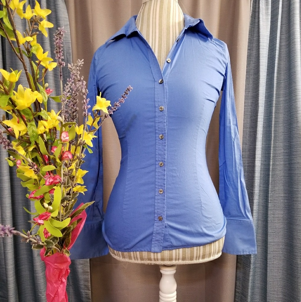 Express Button Down Blouse!! - image 1